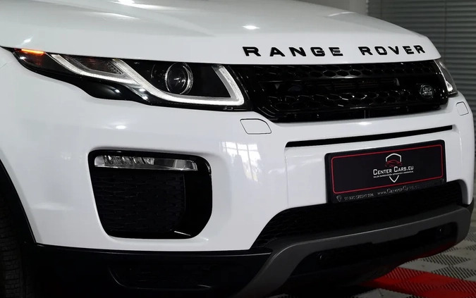 Land Rover Range Rover Evoque cena 153748 przebieg: 75000, rok produkcji 2018 z Miejska Górka małe 742